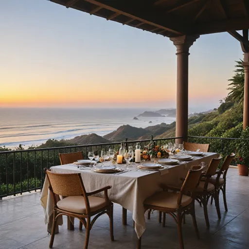 Elevating oceanview vacation rentals in California with private chef experiences
