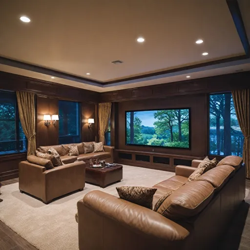 Luxury homes with home theater: Elevating vacation rental experiences with cinematic comfort
